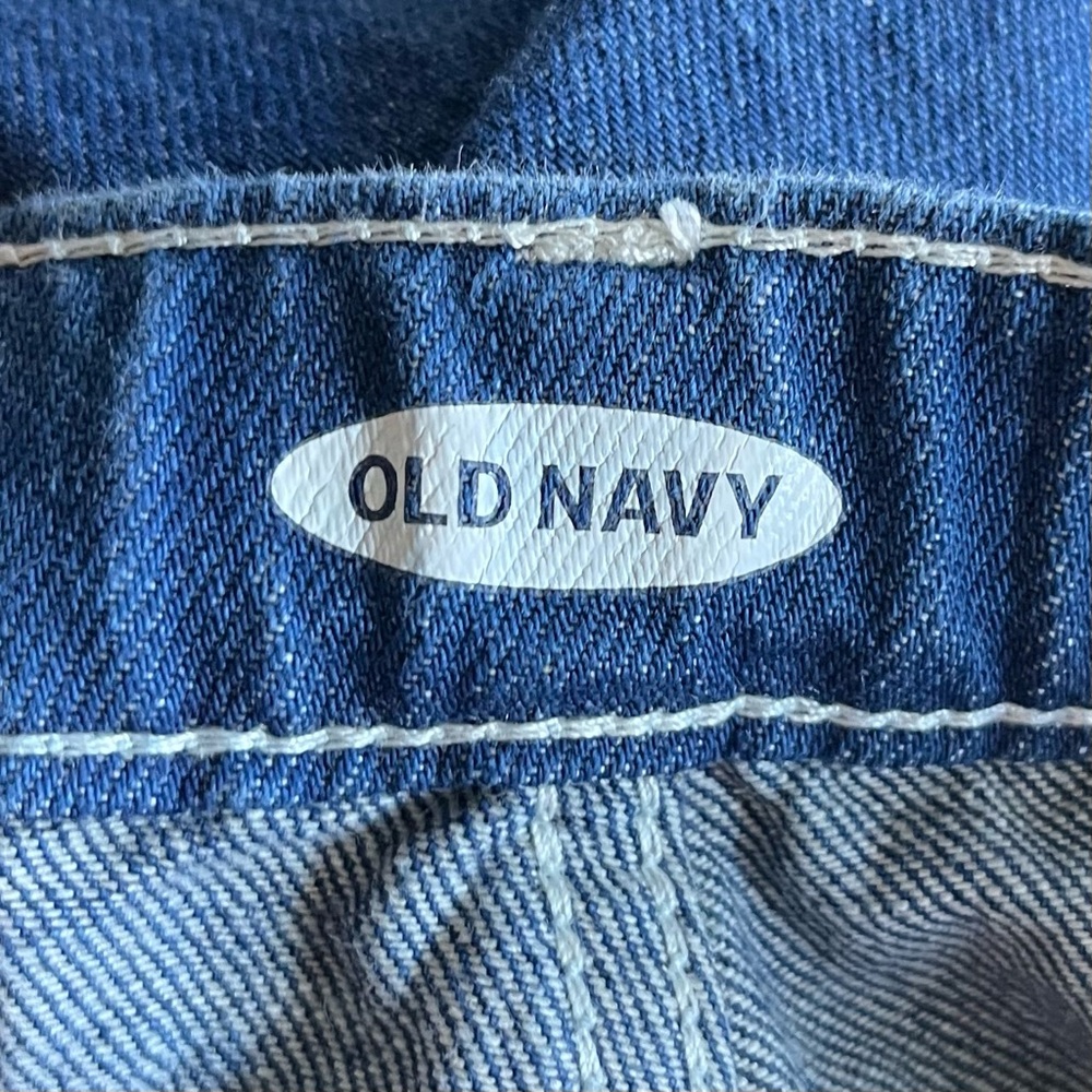 •Old Navy• Kids Medium Wash Carpenter Jeans - Size 7 - Picture 2 of 9